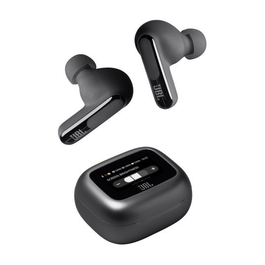 Live Beam 3 - Black - True wireless noise-cancelling closed-stick earbuds - Detailshot 7